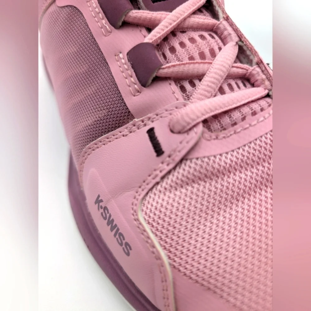 K-Swiss Women’s Size 9.5 Pink Athletic Training Sneakers Lace-Up Cushioned Sole - Picture 9 of 14
